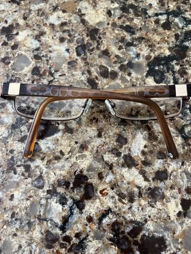 Coach Britany 214 Shiny Tan Eyeglasses Rectangular Full Rim Frames 50-16 135 2