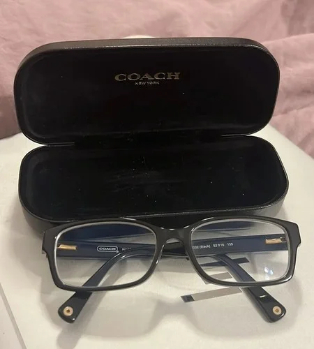 COACH Brooklyn HC6040 5002 52mm Black Eyeglasses Frames Only 4