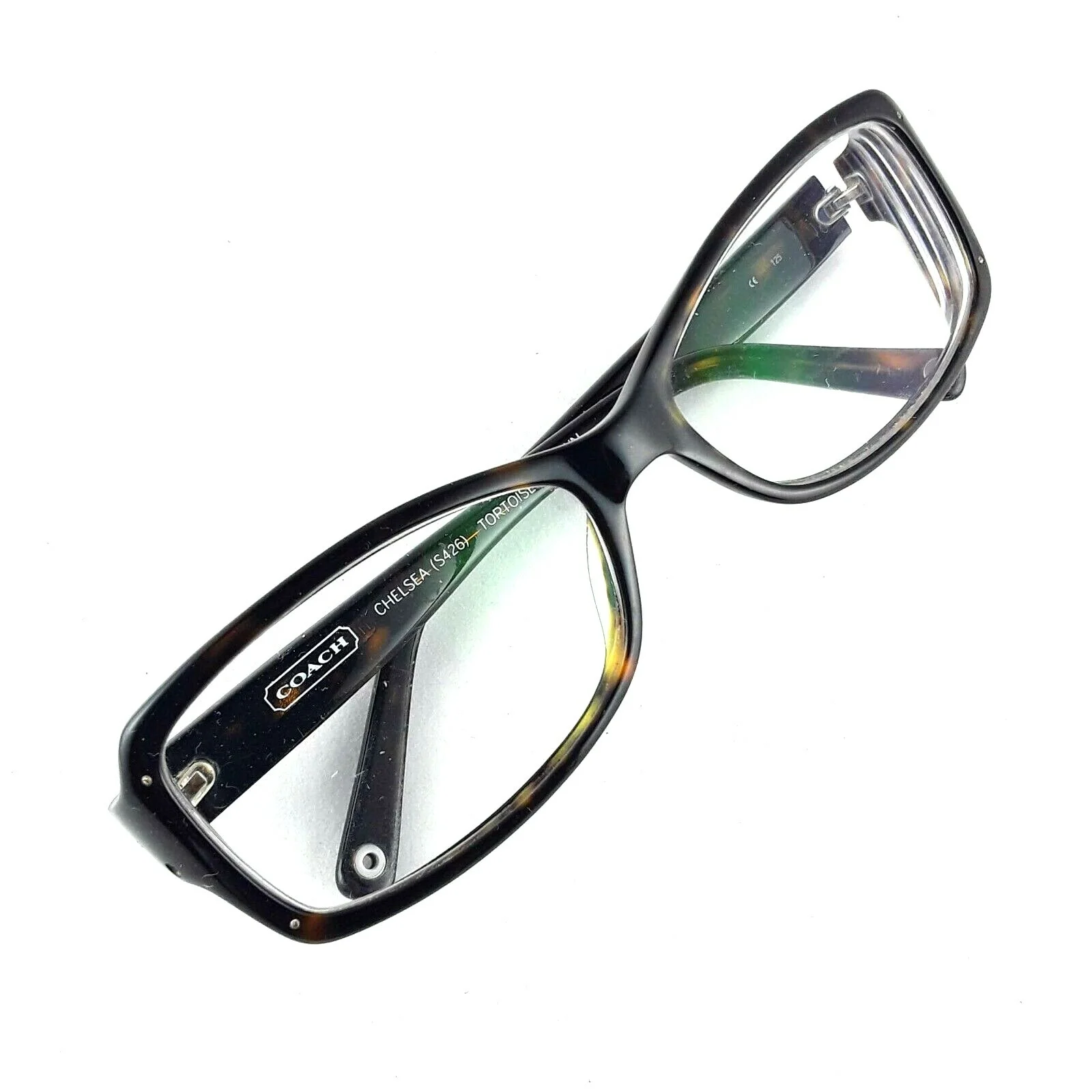 Coach Chelsea S426 Tortoise Brown Eyeglass Frames with Case 55-16-125 2