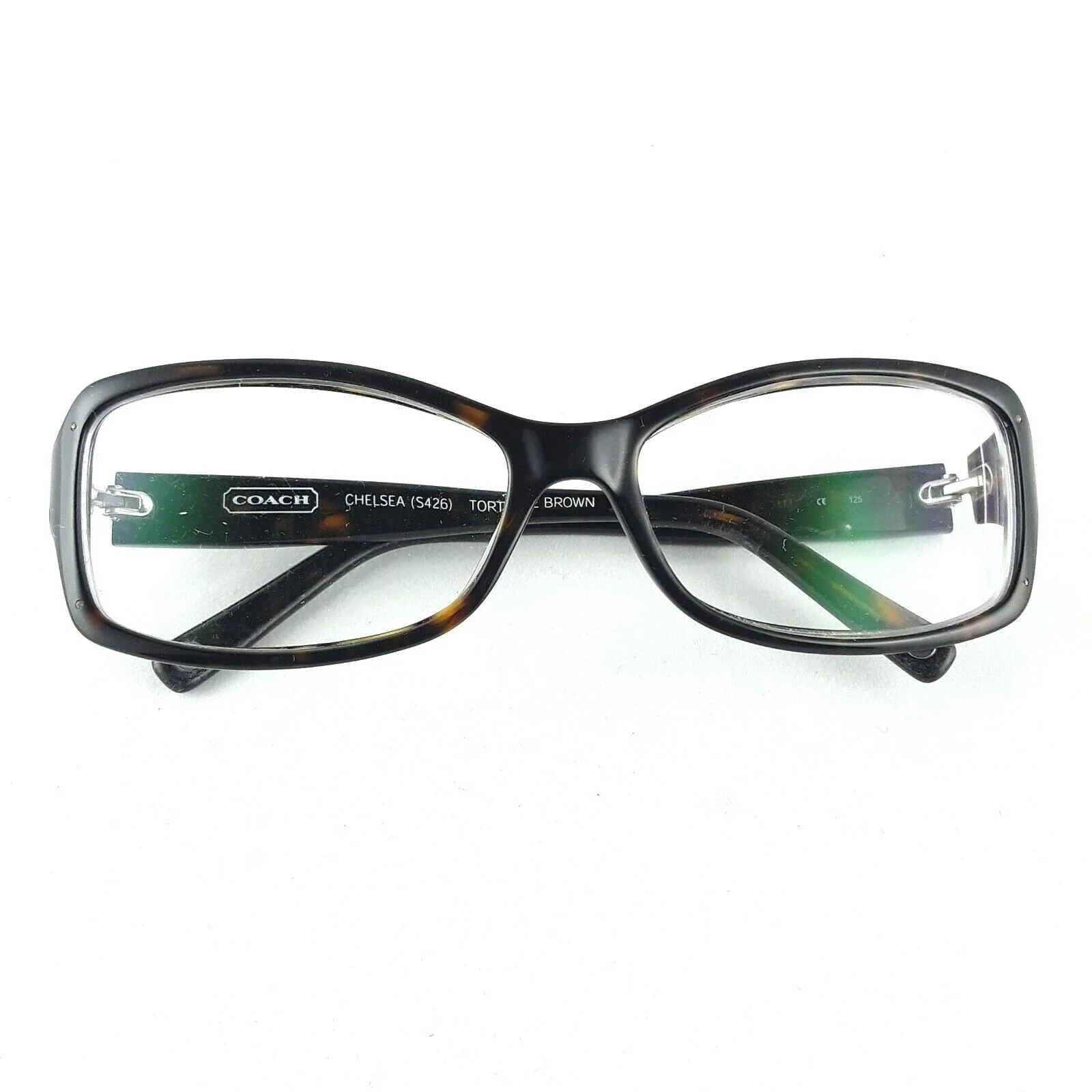 Coach Chelsea S426 Tortoise Brown Eyeglass Frames with Case 55-16-125 3