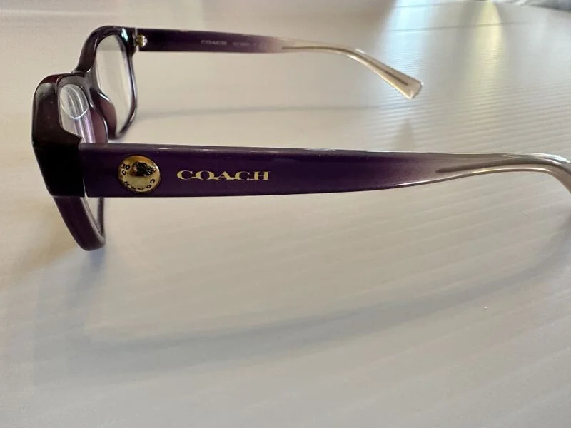 Coach designer eyeglasses frame Cry Plum Blush Grad
