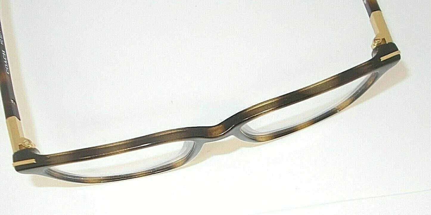 Coach Eyeglass Frames HC 6077 5120 Dark Tortoise w/ Gold 53 15 135 Plus Case 3