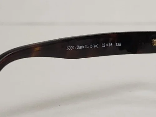 Coach Eyeglasses 6040 Brooklyn 5001 Dark Tortoise Frame 52□16 135 3