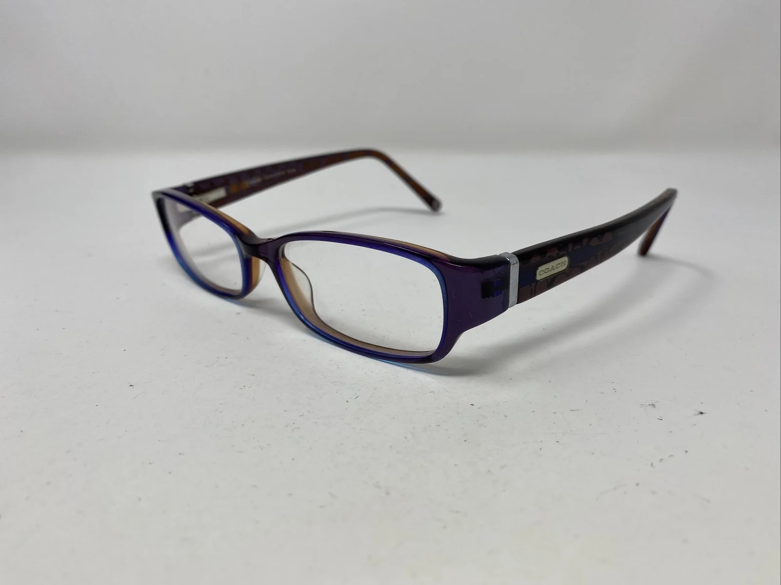 COACH Eyeglasses Frame NUALA 2019 50-16-135 Plum Full Rim 4762 2
