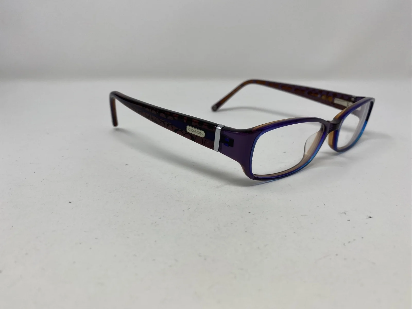 COACH Eyeglasses Frame NUALA 2019 50-16-135 Plum Full Rim 4762 4