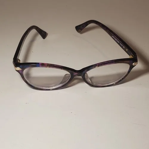 Coach Eyeglasses Frames 5288 Confetti Purple HC 6066F Size 53-15-135 2