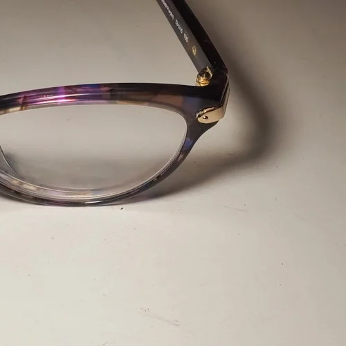Coach Eyeglasses Frames 5288 Confetti Purple HC 6066F Size 53-15-135 4