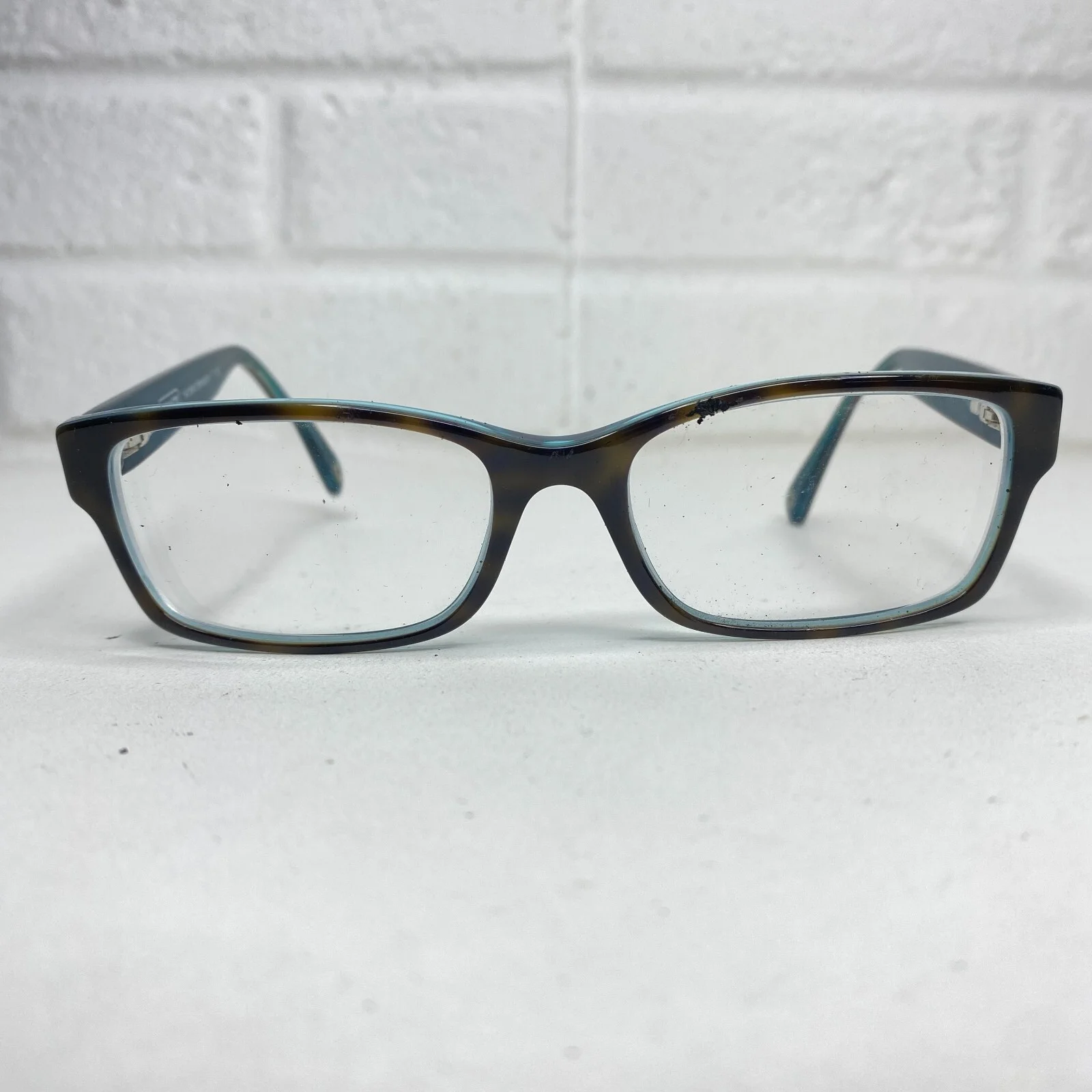 Coach Eyeglasses Frames Brown Blue HC6040 Brooklyn 5116 50-16-135 17340