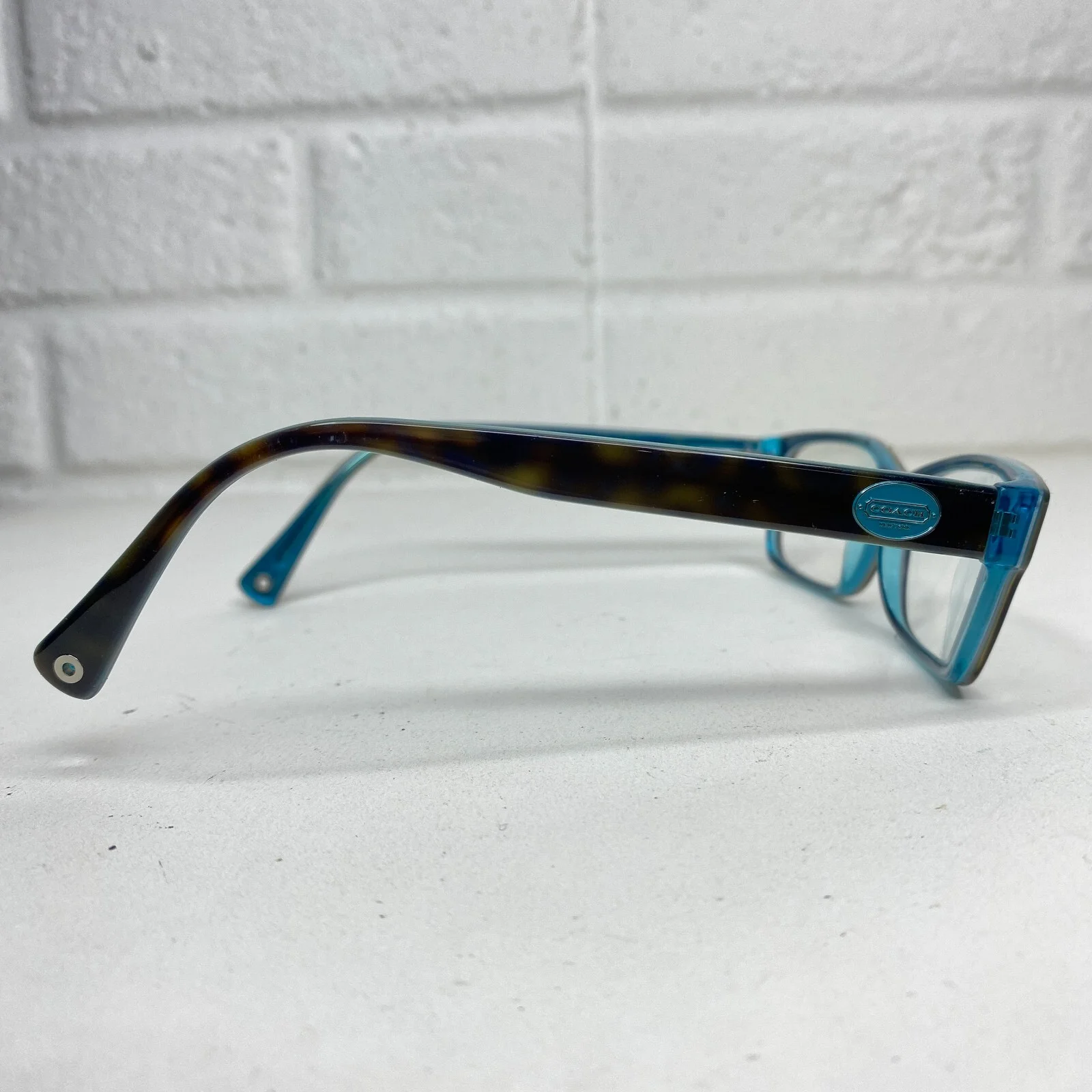 Coach Eyeglasses Frames Brown Blue HC6040 Brooklyn 5116 50-16-135 17340 4