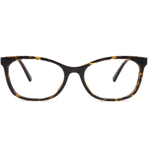 Coach Eyeglasses Frames HC 6127U 5120 Dark Tortoise Brown Gold Cat Eye 53-17-140 2