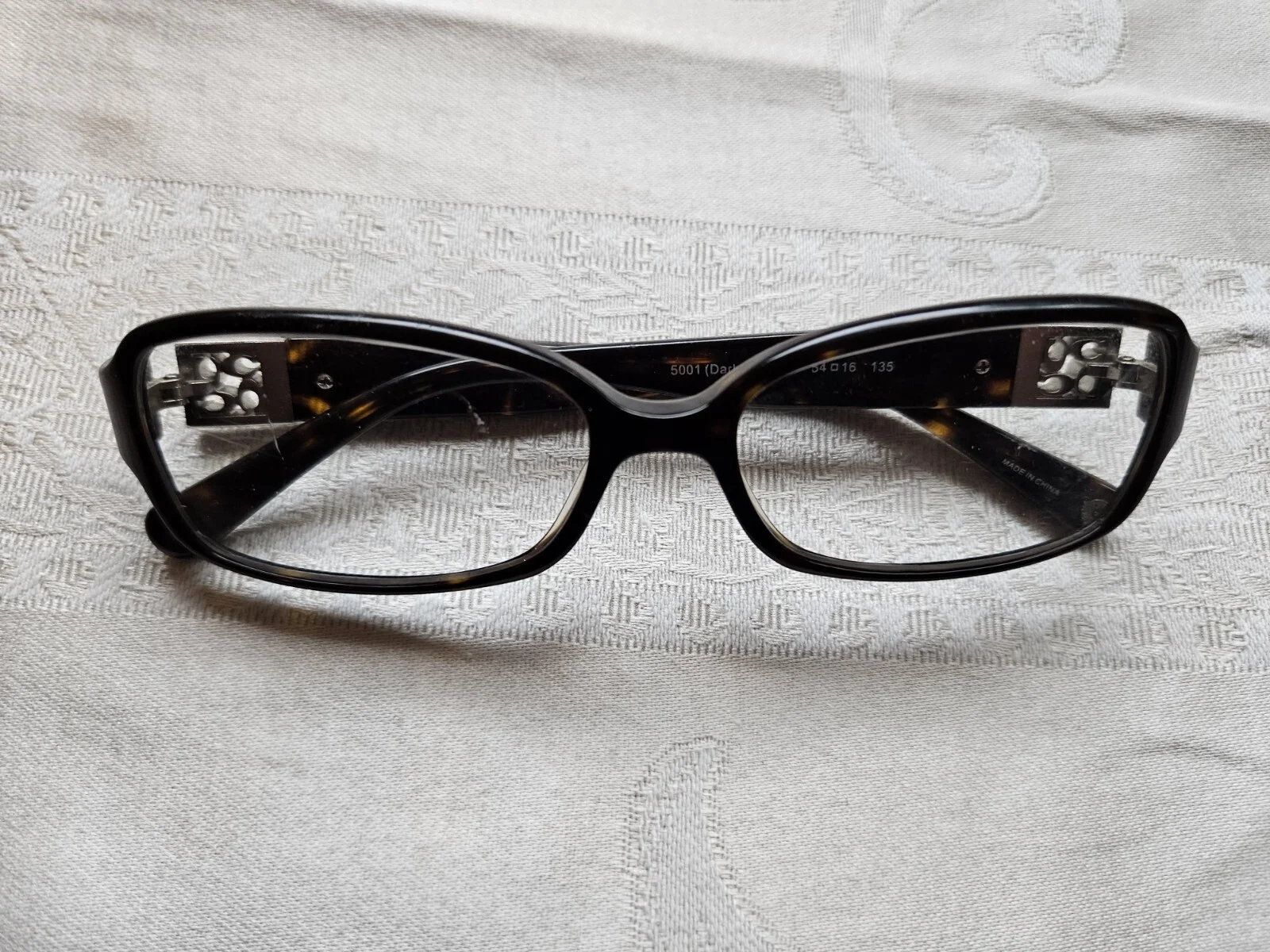Coach Gloria Womens Eyeglasses Frames 5001 Dark Tortoise 54-16 135 Replacement 2