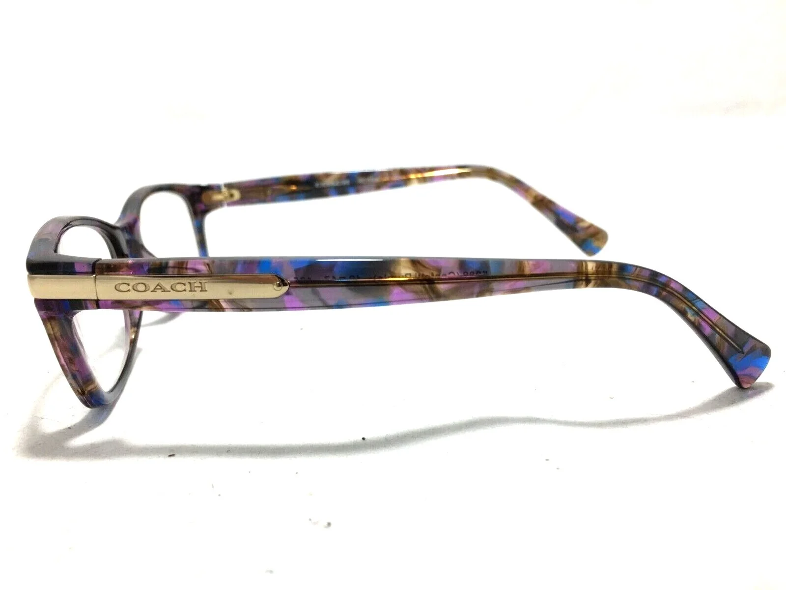 Coach HC 6065 5288 (Confetti Purple) FRAME Eyeglasses 49-17-135 C6 2