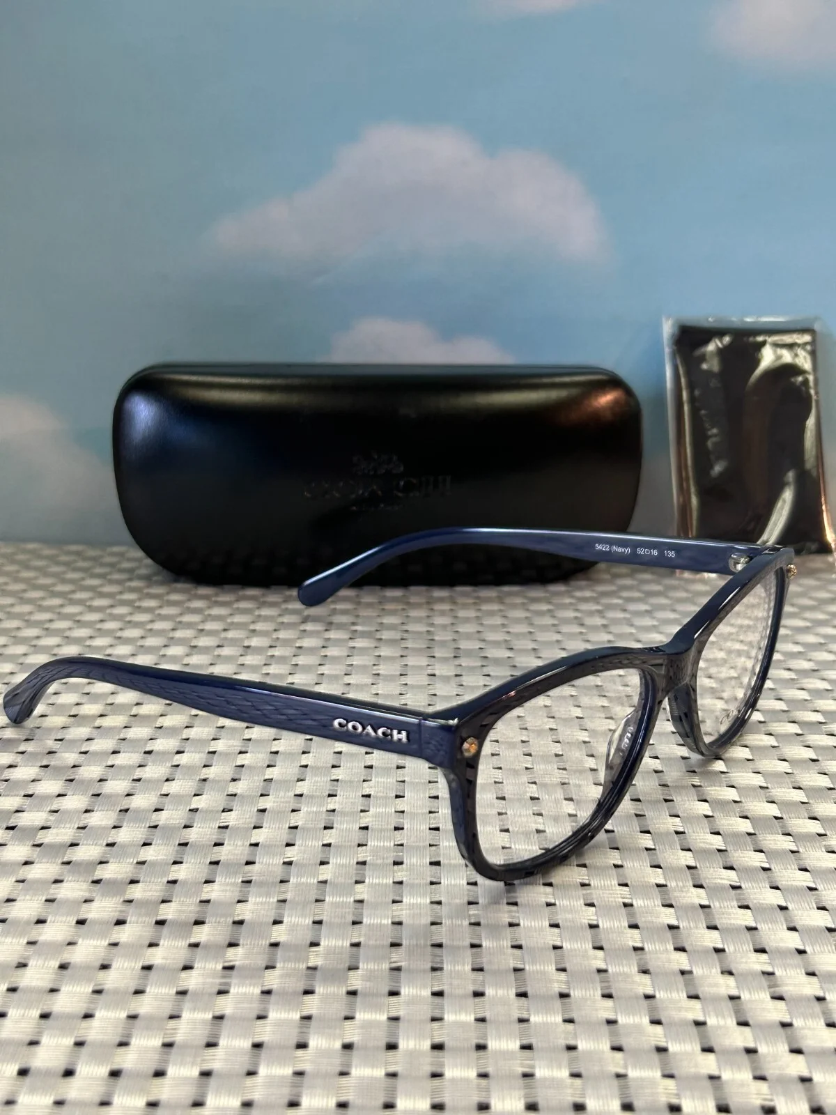 COACH HC 6095 / 5422 NAVY BLUE WOMEN 2