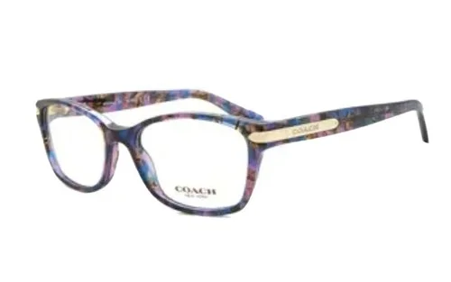 COACH HC6065 5288 Confetti Purple Demo Lens 51 mm Women
