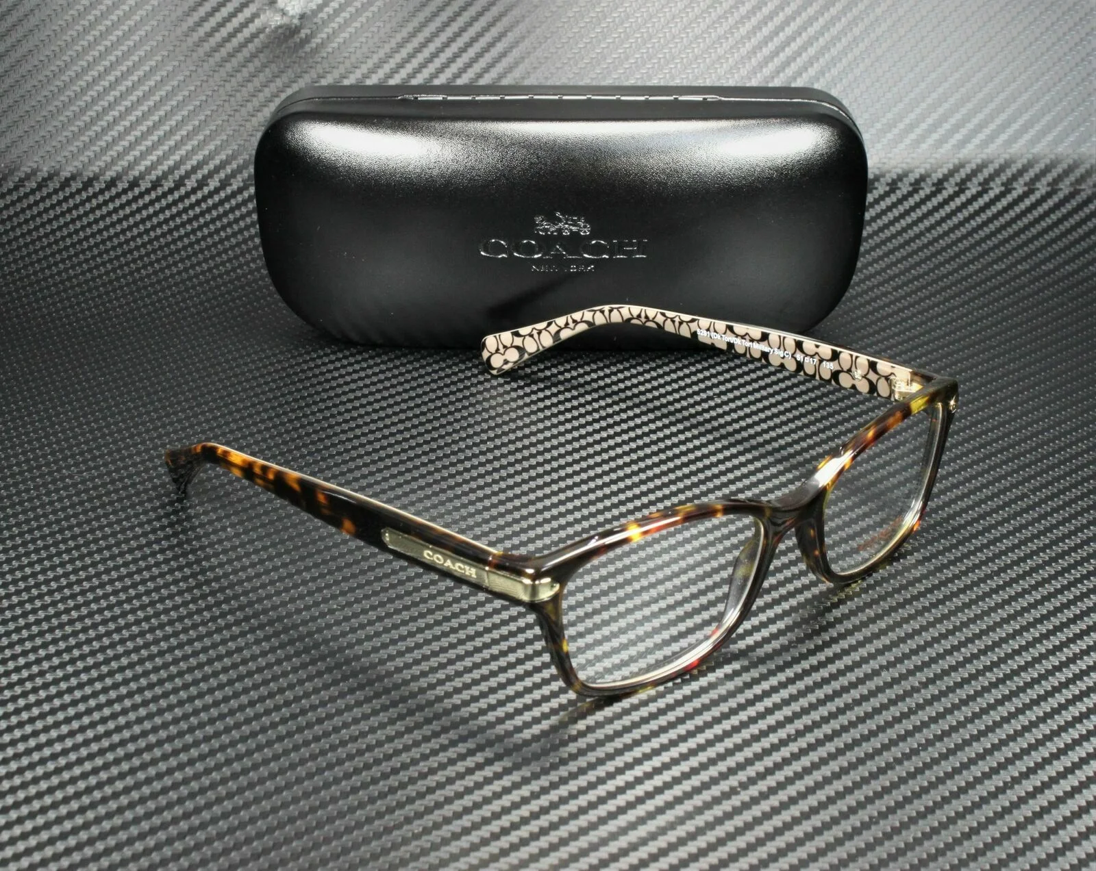 COACH HC6065 5291 Dark Tortoise Rectangle Women 3