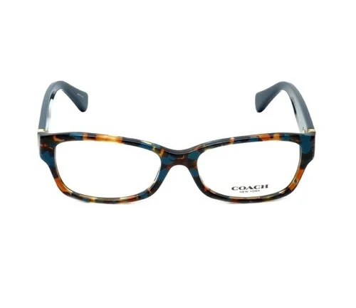 COACH HC6078 5337 Confetti Tortoise Rectangle Women 2