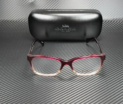 COACH HC6089 5484 Red Sand Gradient Demo Lens 51 mm Women 2