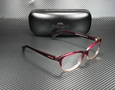 COACH HC6089 5484 Red Sand Gradient Demo Lens 51 mm Women 3