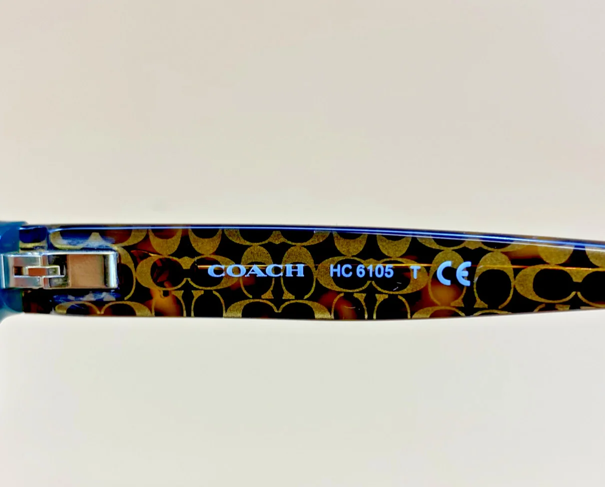 COACH HC6105 / 5451- Eyeglasses Frames 51-15-140- Case Included! - 100% Original 2