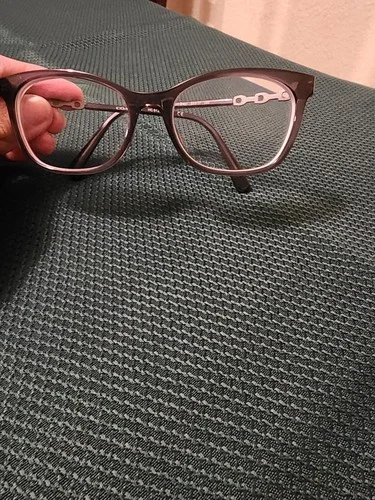COACH HC6127U 5537 Transparent Gray Womens Cat Eye Eyeglasses 53-17-140 B:39
