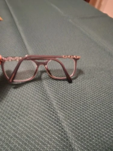 COACH HC6127U 5537 Transparent Gray Womens Cat Eye Eyeglasses 53-17-140 B:39 2