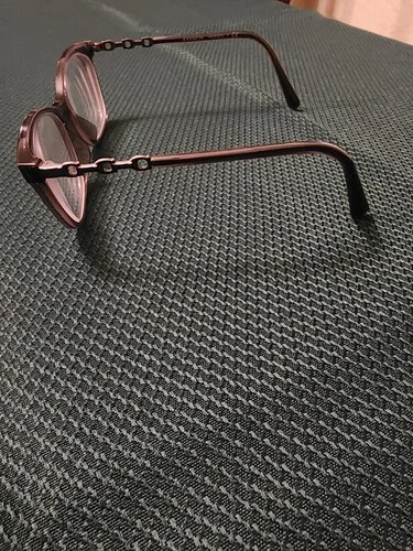 COACH HC6127U 5537 Transparent Gray Womens Cat Eye Eyeglasses 53-17-140 B:39 3