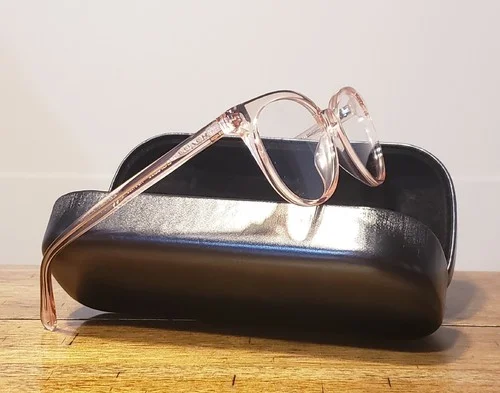 COACH HC6138U 5556 Phantos Transparent Pink Demo Lens 52 mm Women 2