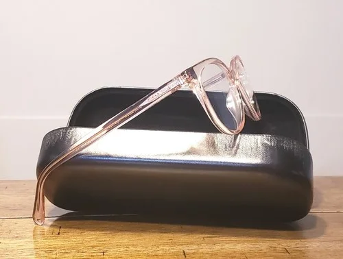 COACH HC6138U 5556 Phantos Transparent Pink Demo Lens 52 mm Women 3