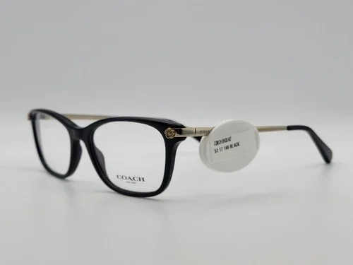 Coach HC6142 5002 Womens Black Eyeglass Frames 51-17-140 3