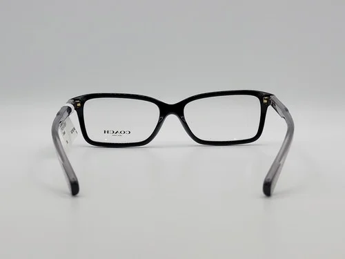 Coach HC6145 5002 Womens Black Rectangle Eyeglass Frames 53-15-140 4