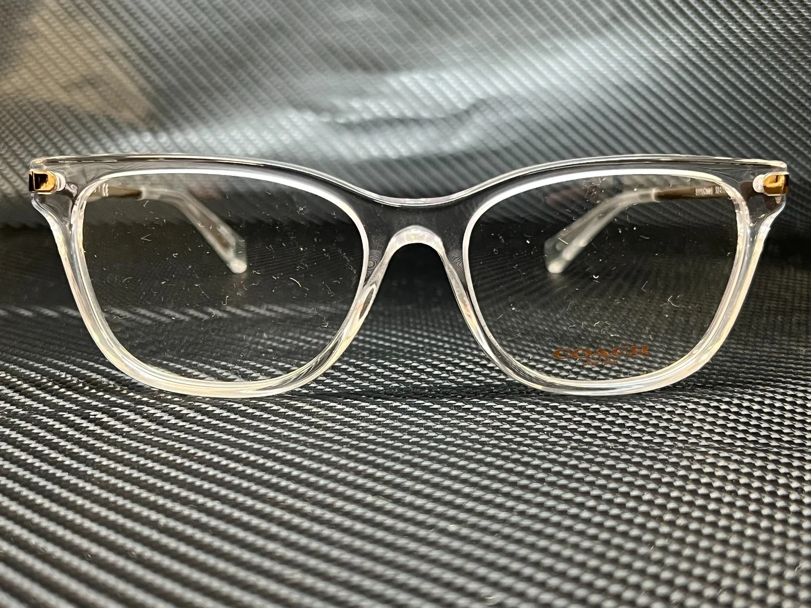 COACH HC6176 5111 Clear Rectangle Women 3