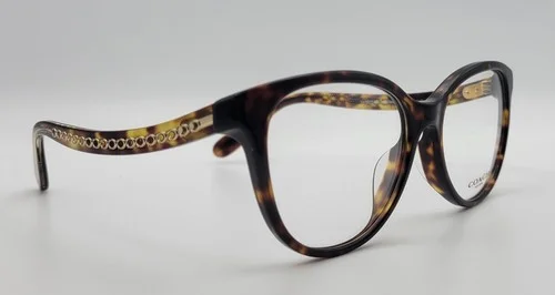 Coach HC6177f Asian Fit Dark Tortoise Round Full Rim Women