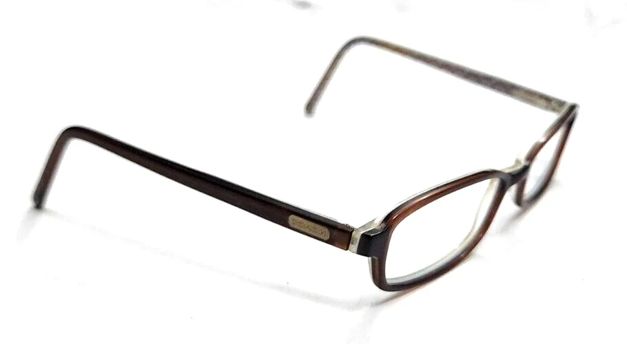 Coach Hilary 517 Small Brown Blue Mint Eyeglasses Frame 49-17 135 3