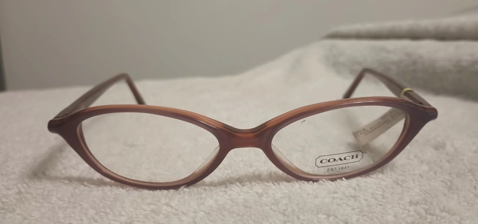 COACH JULIANNE 502 Lavender Womens Oval Full Rim Eyeglasses 49-15-135 B:27