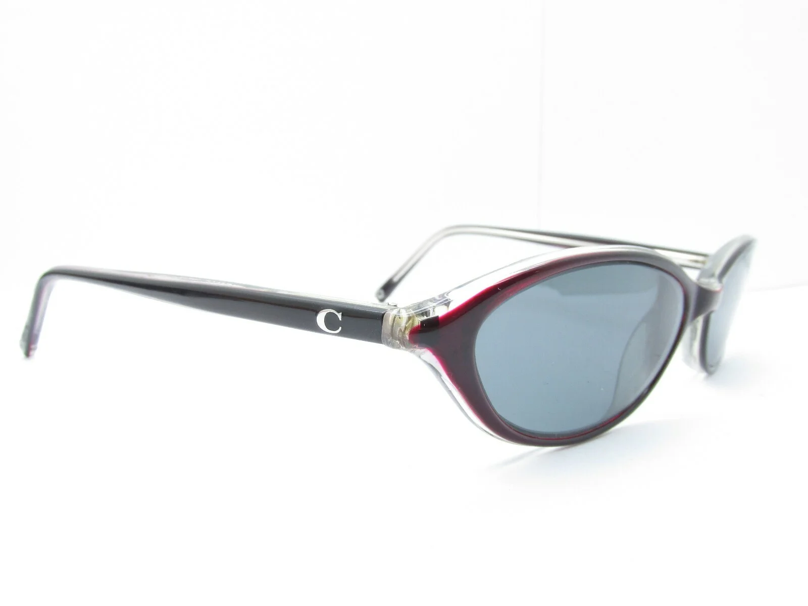 Coach Julianne Women 502 Bordeaux Frames Case & Cloth (Selling As Frames READ👇 2