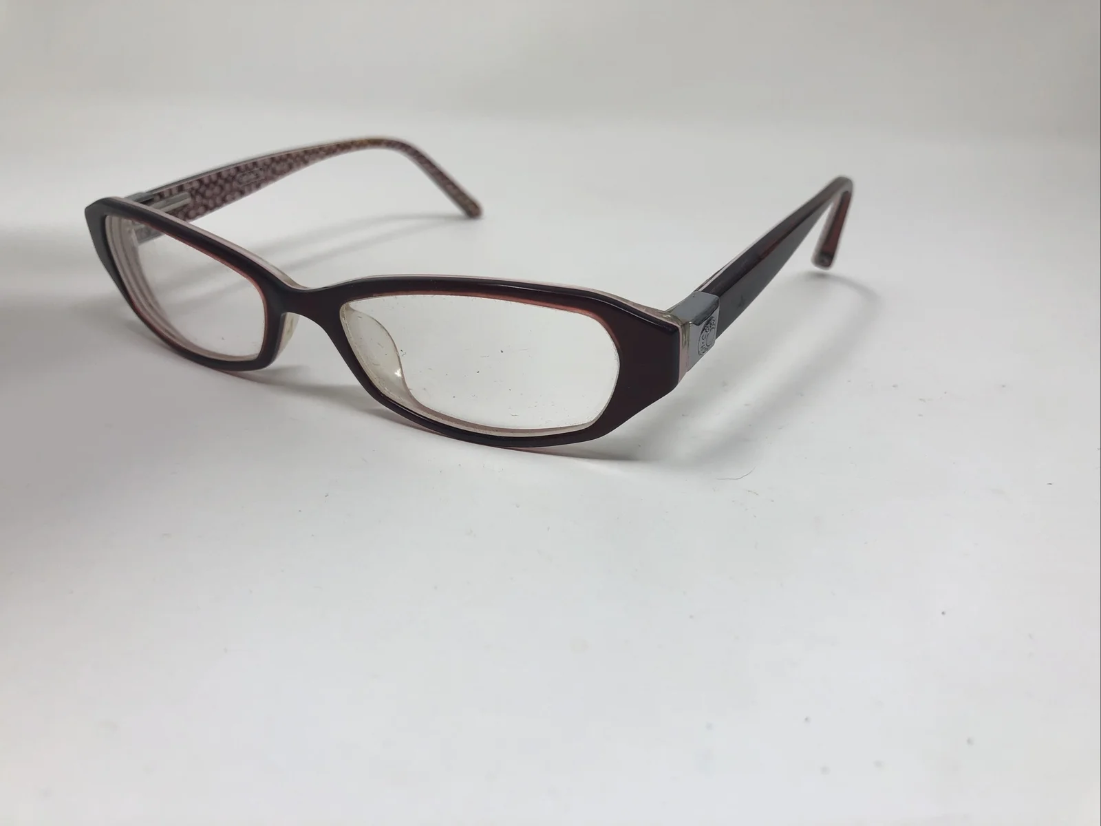 COACH KENNEDY 573 BURGUNDY 49-16-135 FLEX HINGE EYEGLASSES FRAME 3079 3