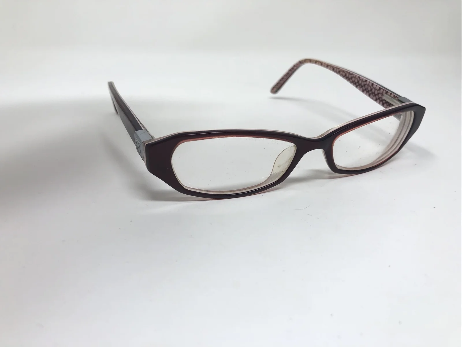 COACH KENNEDY 573 BURGUNDY 49-16-135 FLEX HINGE EYEGLASSES FRAME 3079 4