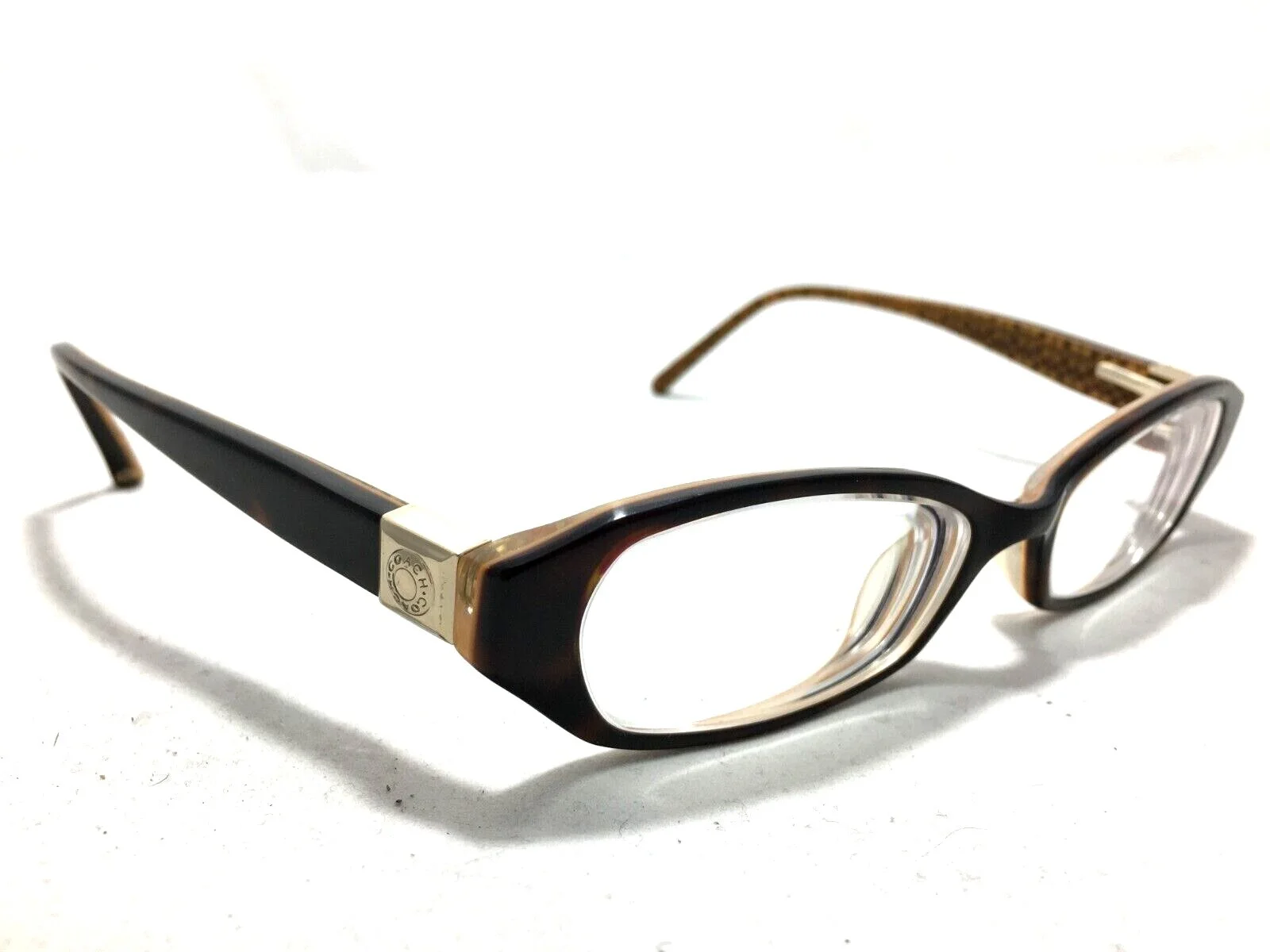 Coach Kennedy (573) FRAME Eyeglasses Tortoise 49-16-135 C6 4