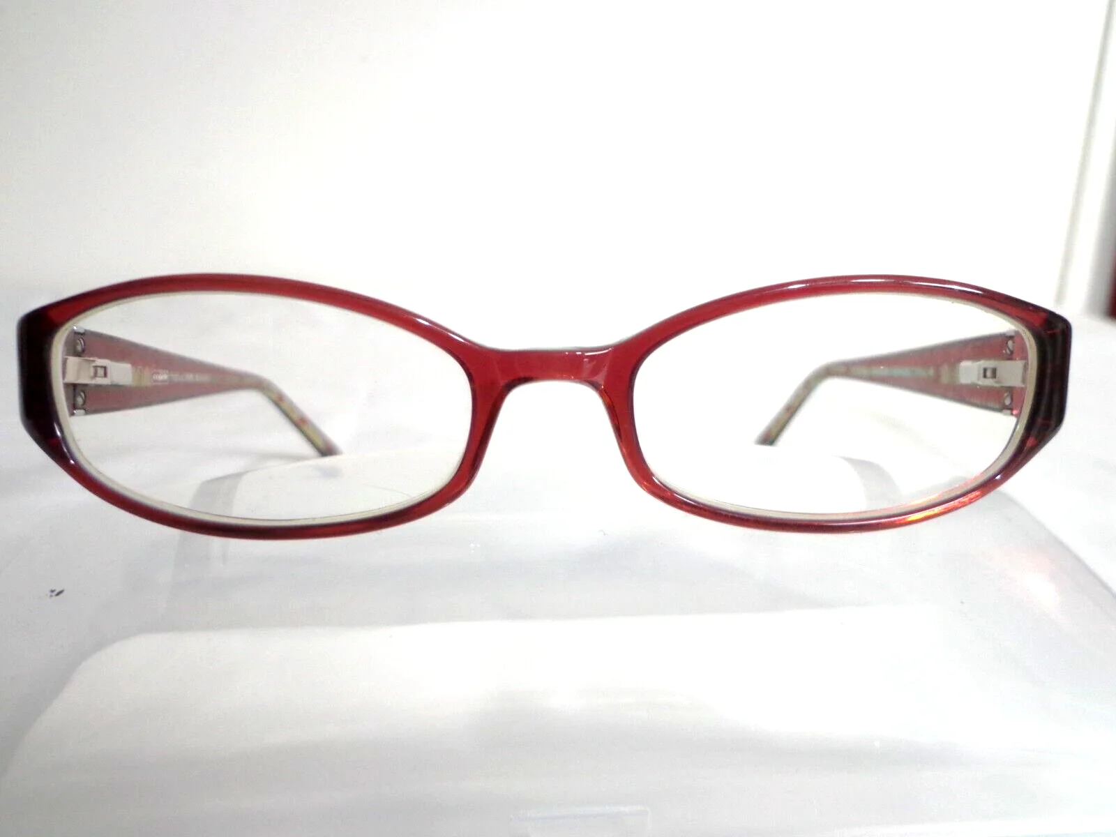 COACH LUCILLE 2018 51-18-135 EYEGLASSES BURGUNDY FULL RIM FRAME 2