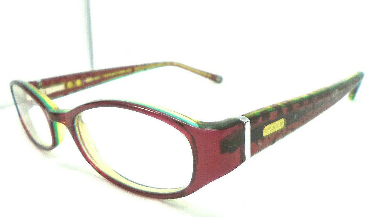Coach LUCILLE 2018 Burgundy 49-18-135 Womens Eyeglasses Frames
