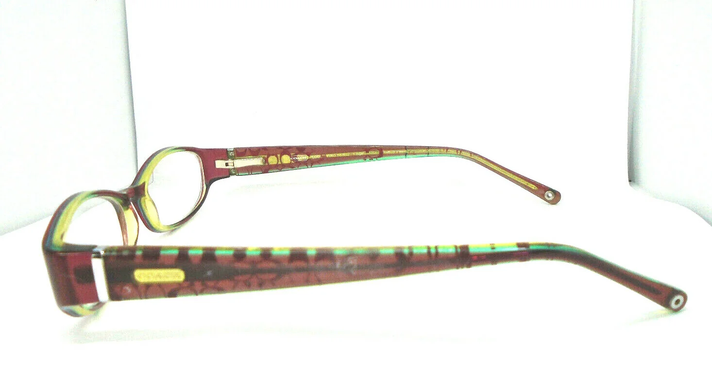 Coach Lucille 2018 Eyeglasses Frames Womens Red Full Rim. 4