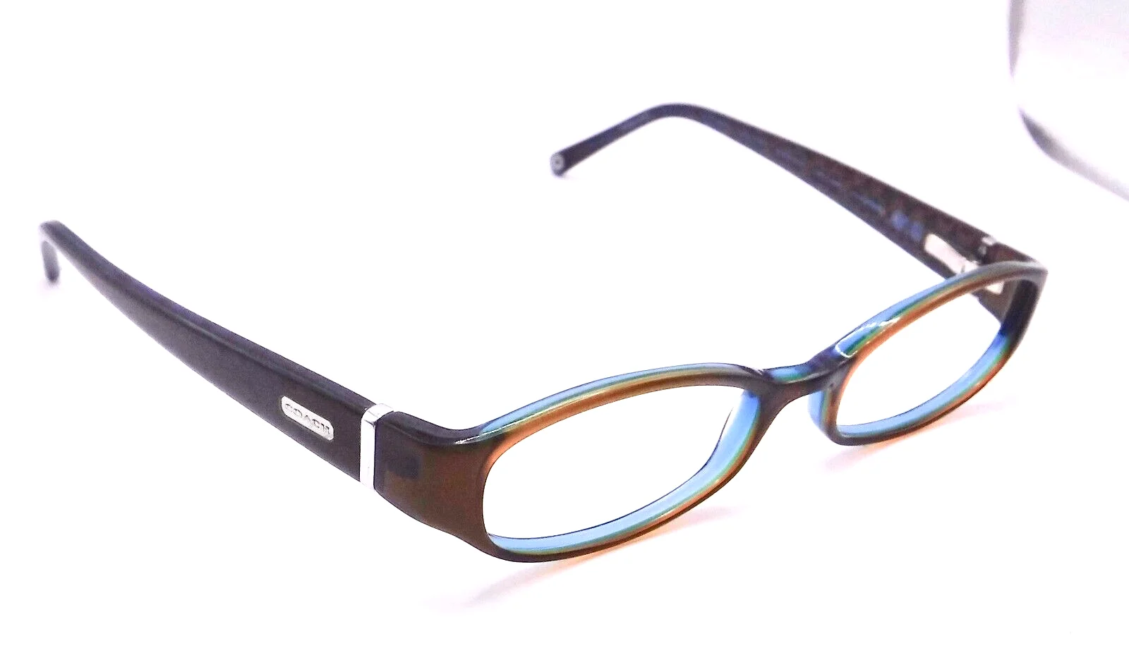 Coach Lucille Eyeglasses 2018 Brown / Multi Colored Frames 3