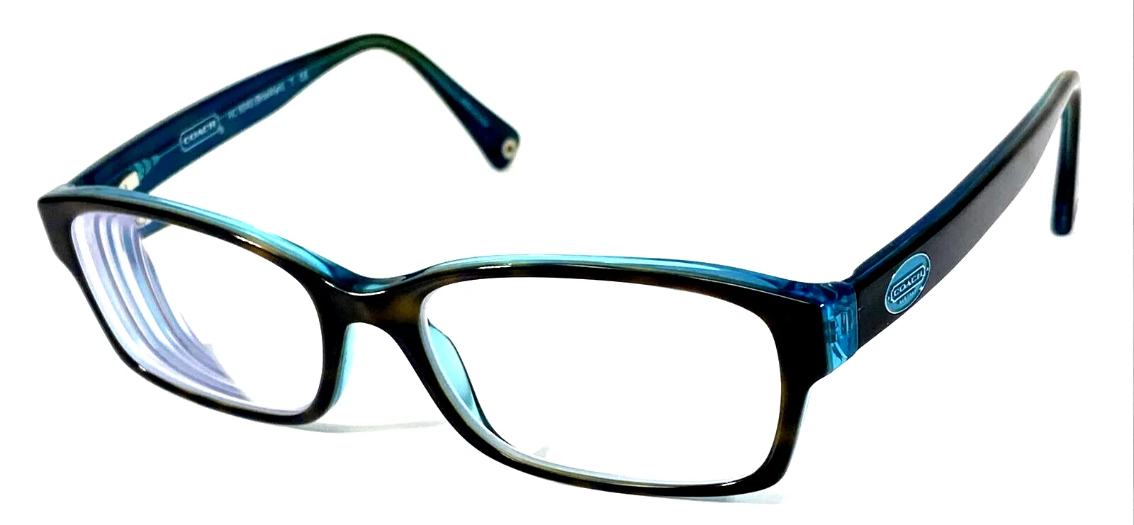 COACH NEW YORK “BROOKLYN” HC6040 5116 Brown Tortoise Eyeglasses Frame 52-16-135