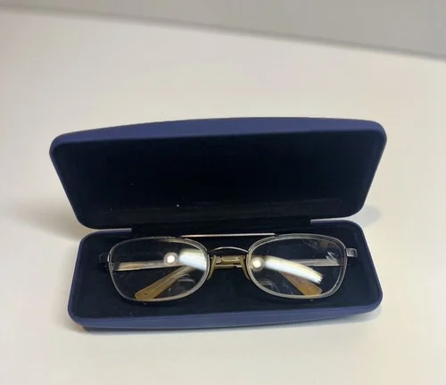 Coach no.1007 BSL Eyeglasses Frames Grey Gunmetal Aviators Titanium 53-20-135,