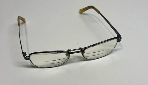 Coach no.1007 BSL Eyeglasses Frames Grey Gunmetal Aviators Titanium 53-20-135, 3