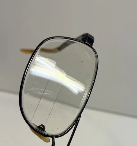Coach no.1007 BSL Eyeglasses Frames Grey Gunmetal Aviators Titanium 53-20-135, 4