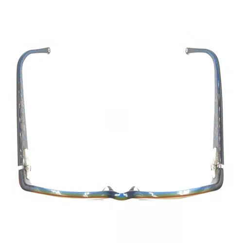 Coach Nuala 2019 Brown Blue Rectangle Eyeglasses Frames 50-16 135 Women W/Case 3