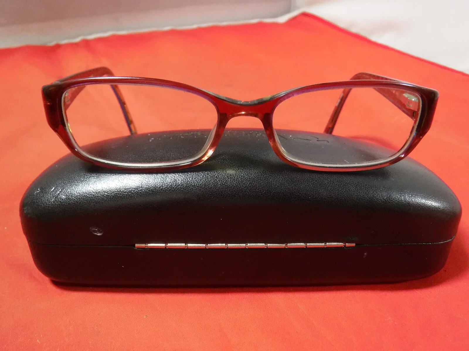 Coach NUALA 2019 BURGUNDY Eyeglasses Frames Green Red Rectangular 50-16-135