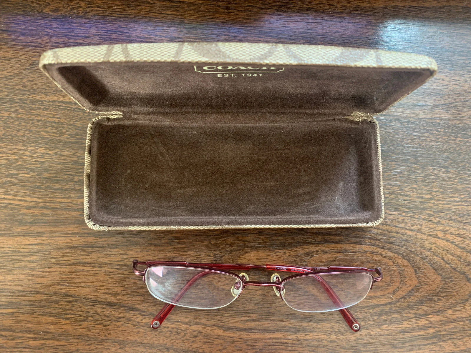 Coach prescription shortsighted 150 glasses with box Selling