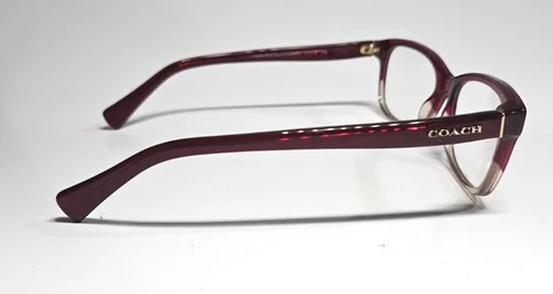 Coach Red Sand Gradient Eyeglasses Frames HC6089 5484 51-16-135 4